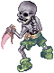 Weak Soldier Skeleton